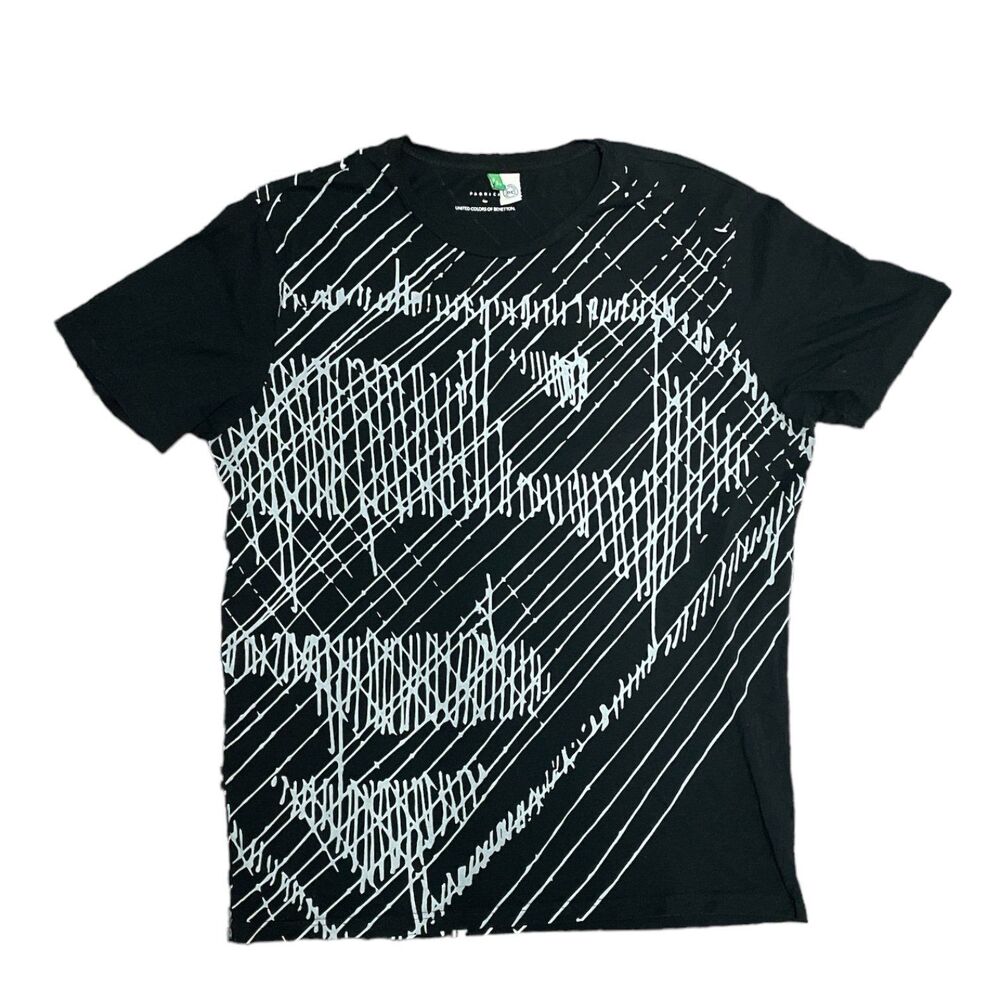 United Colors of Benetton DC Comics Graphic Tee Shirt Superman Black L